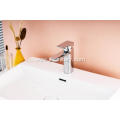 Brass Bathroom Water Faucets With Polished Chrome